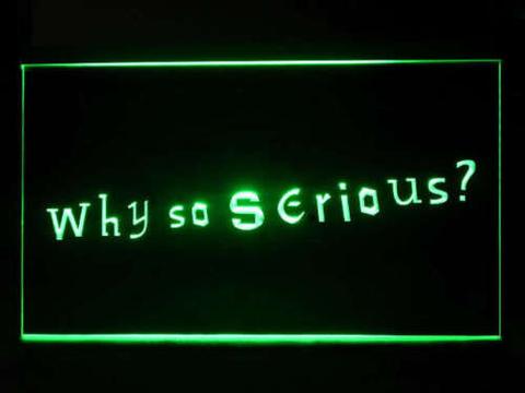 Why so serious Joker LED Neon Sign